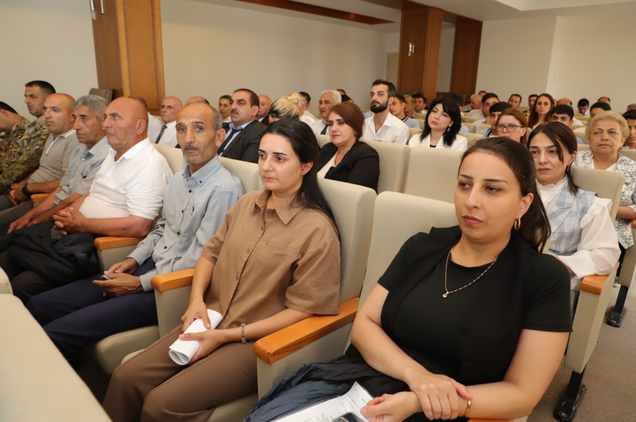 Neftçalada 26 İyun Silahlı Qüvvələr Günü münasibətilə tədbir keçirildi - FOTOLAR